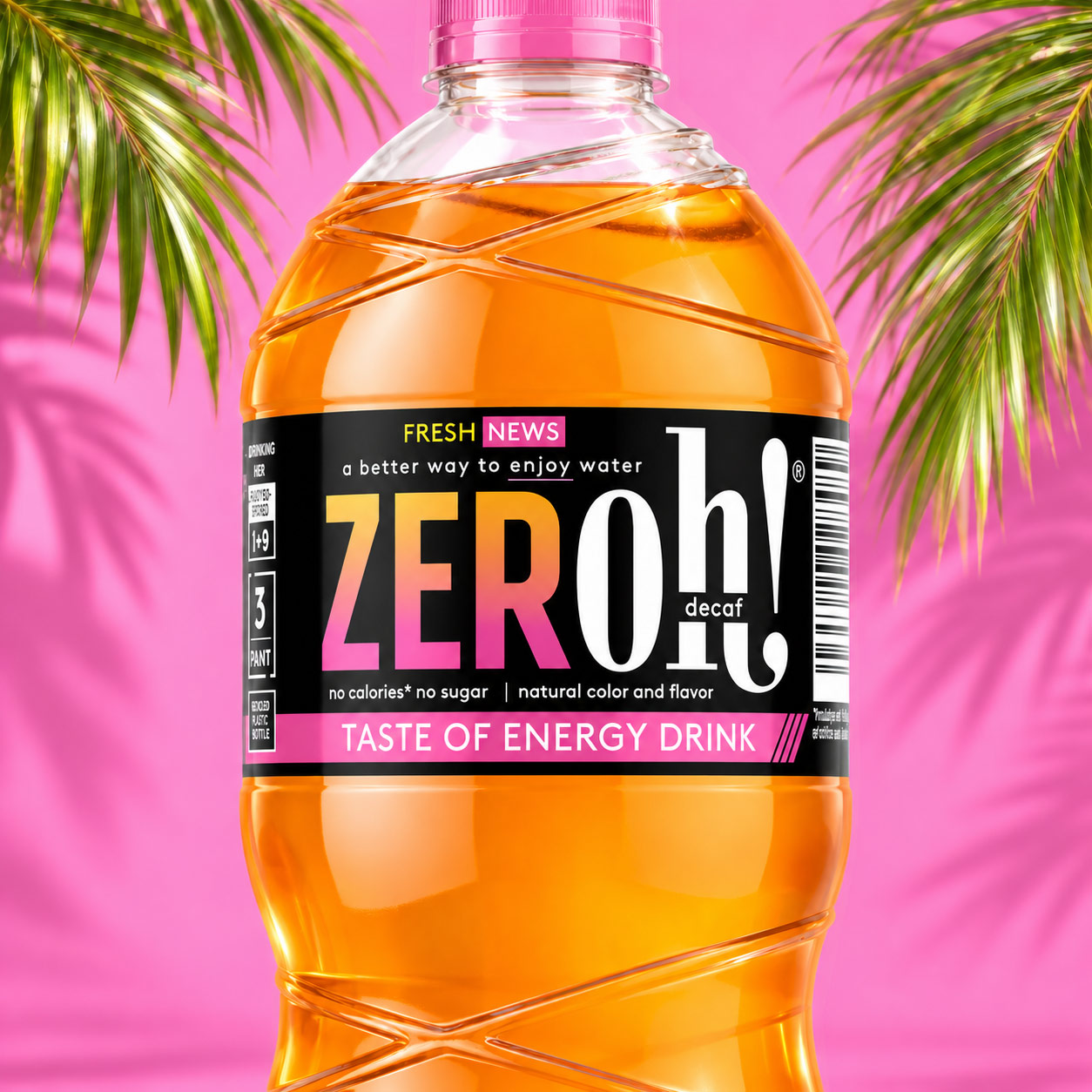 Zeroh! – saft uten sukker – detalj 2
